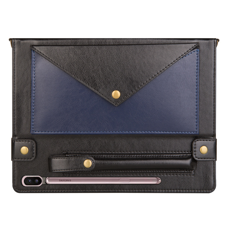 5 t860拼色信封肩带平板皮套t865多功能保护套