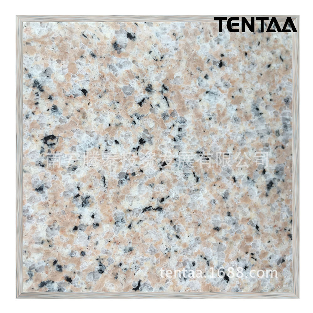 生产福建虾红g681红底花岗岩光面石材价格80元干挂铺地好选择