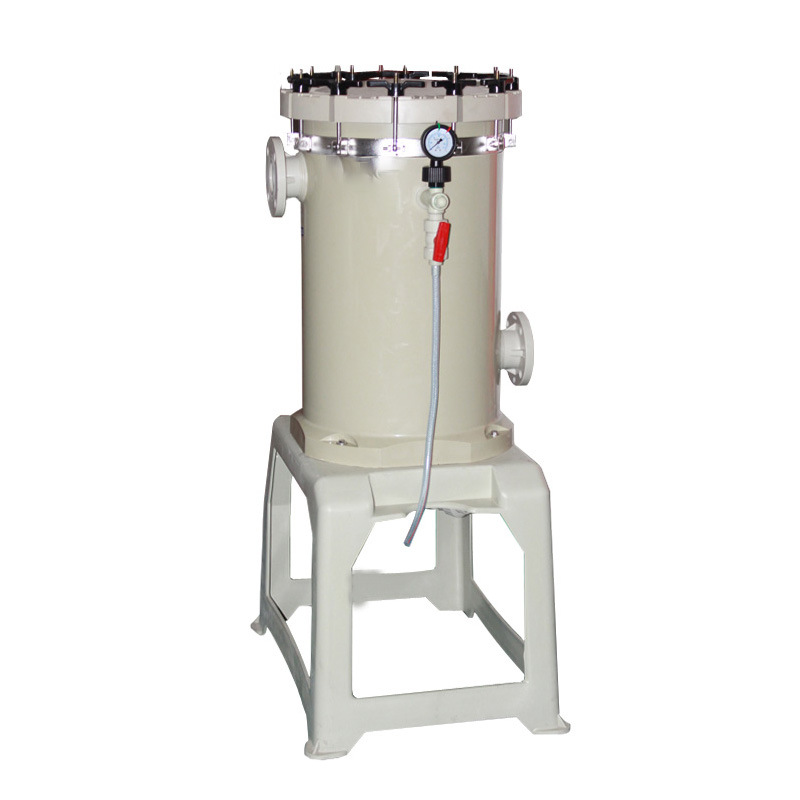 pp塑料袋式过滤器滤袋式水处理循环过滤器多袋大流量前置过滤桶