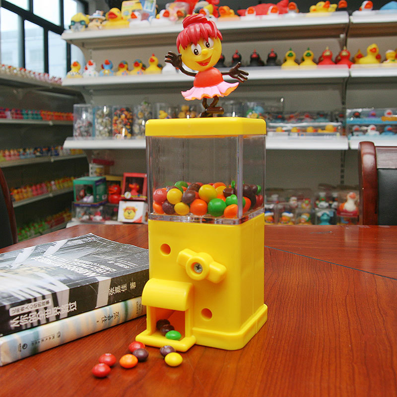 糖果机小型彩虹糖摇摇机糖豆机创意儿童益智零食玩具厂家批发定制