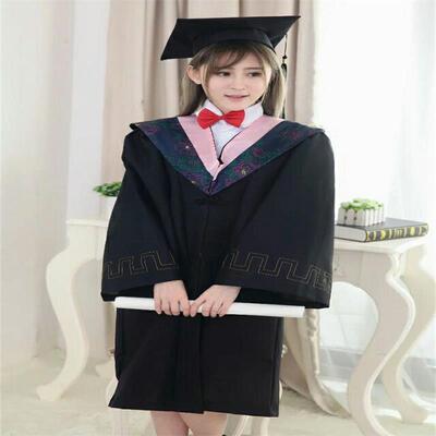 学士服大学毕业生学士服学院风礼服全套(衣服 垂布 帽子 流苏)