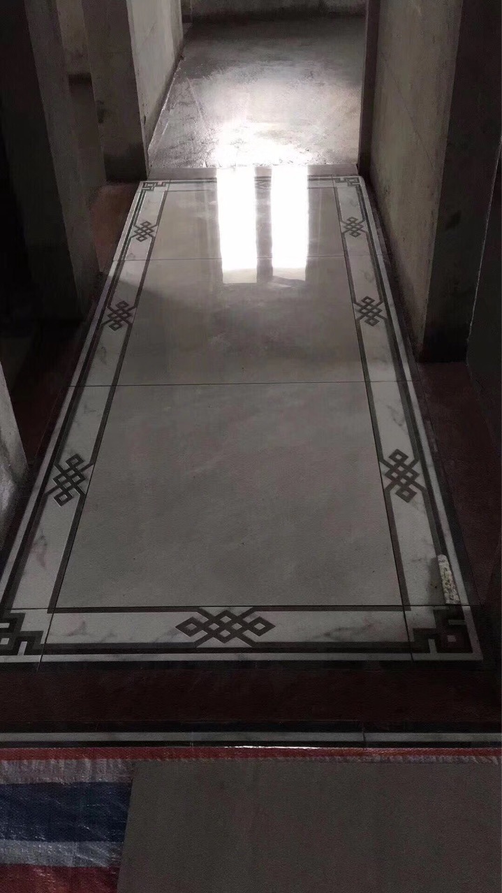 地砖波打线转角全抛釉光面围边花边线大厅走边线15*80cm15*15cm