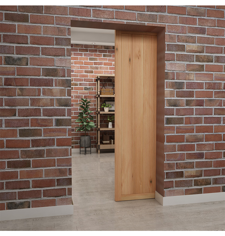 谷仓门木门实木卫生间轨道复古工业风餐厅酒吧卧室内餐厅门个性化