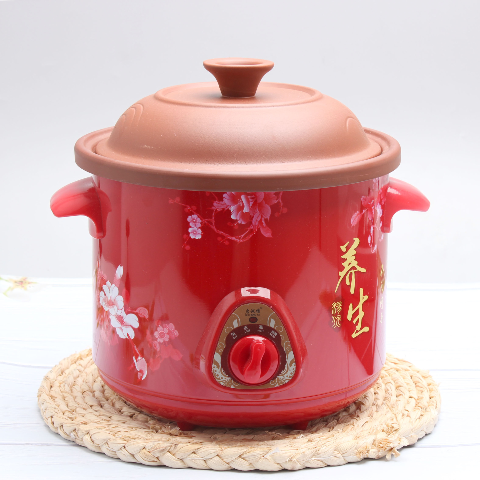 0成交4815台养生紫砂电炖锅快速陶瓷插电砂锅白瓷黑砂快炖锅煮粥煲汤