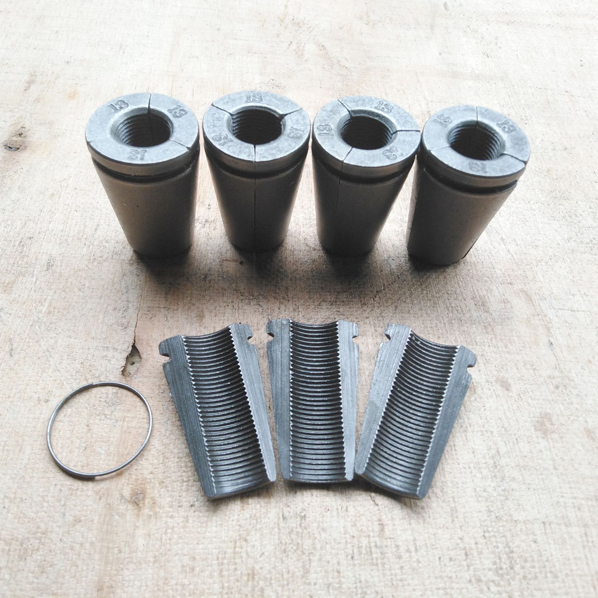 7mm 钢绞线 工作夹片 三片式