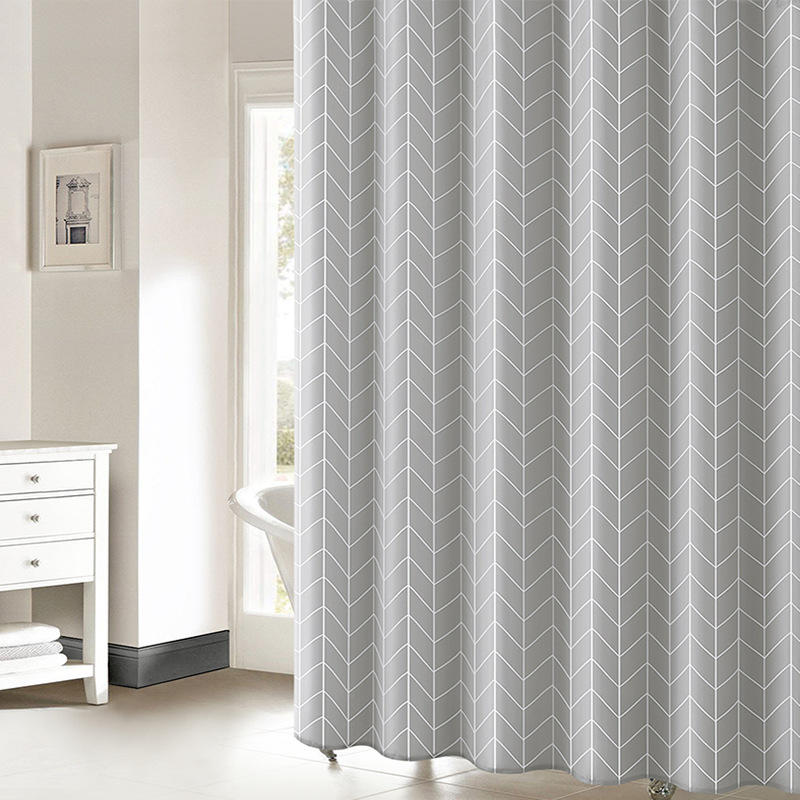 淋浴房隔断防水布浴间浴帘厕所遮挡帘洗澡间门帘浴室拉帘