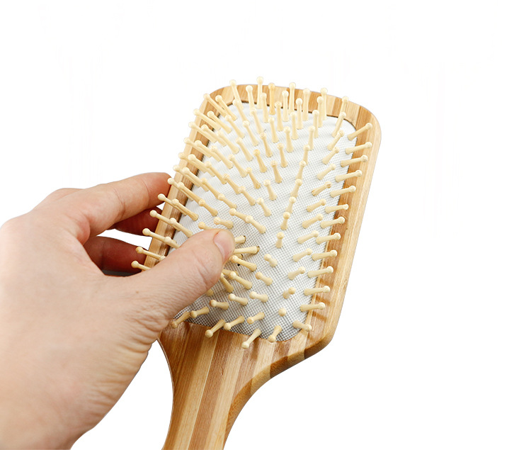 速卖通荷木气囊板梳按摩经络顺发气垫梳子可定制logo跨境专供批发