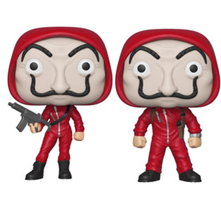 funko pop纸钞屋手办公仔模型摆件tokio berlin 纸房子741 743