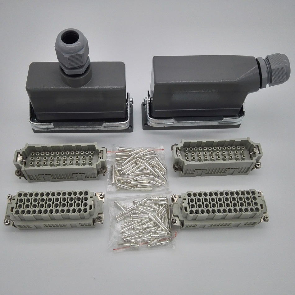 重载连接器矩形连接器铁路机车高铁电气设备航空插头hee-046