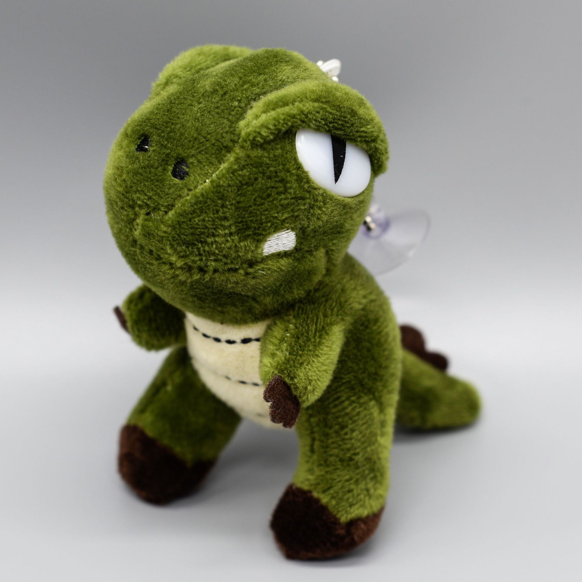 爆款霸王龙毛绒玩具钥匙扣迷你小恐龙公仔卡通背包挂件抓机娃娃