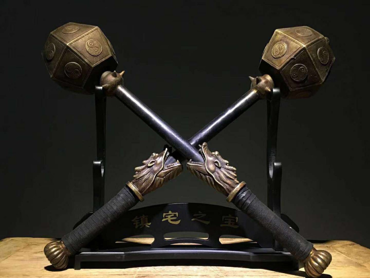 鱼骨鞭古代老兵器秦琼双锏