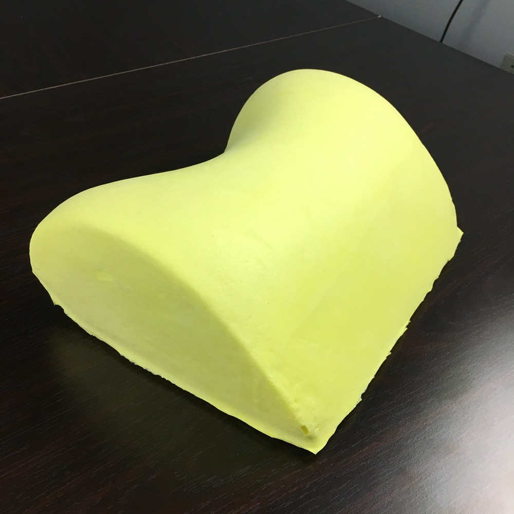 厂家批发聚氨酯头枕芯 汽车头颈枕慢回弹聚氨酯太空记忆棉