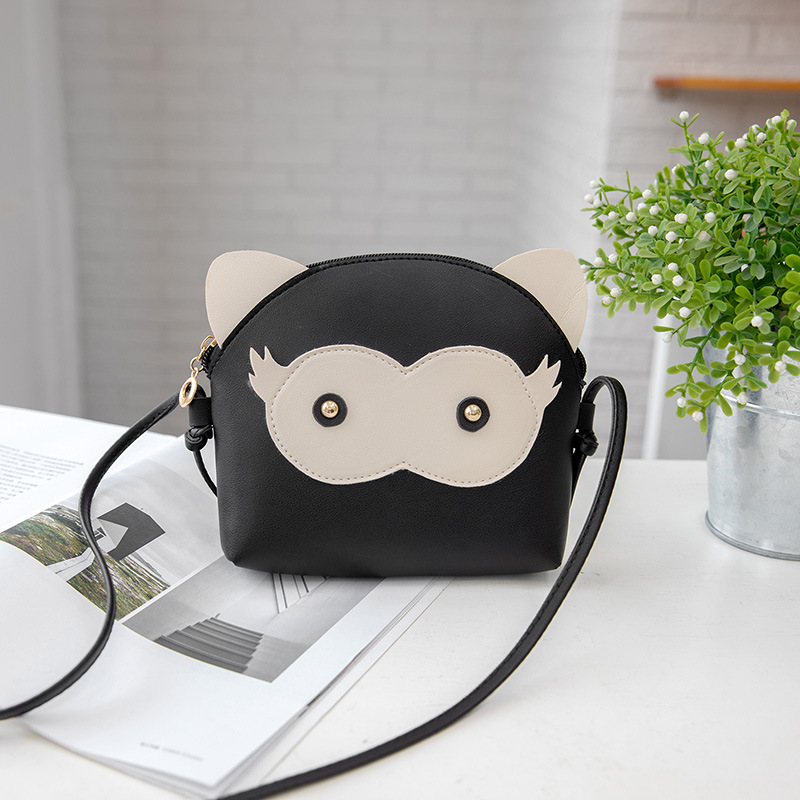 Cute Owl Shell Bag 2022 Fashion Cartoon Cute Stitching Shoulder Bag Women's Bag Personalized Mini Crossbody Bag