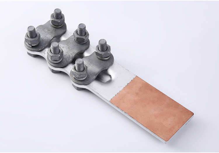 slg国标铜铝设备线夹 螺栓型线对线铜铝设备夹 加工定制 电力金具