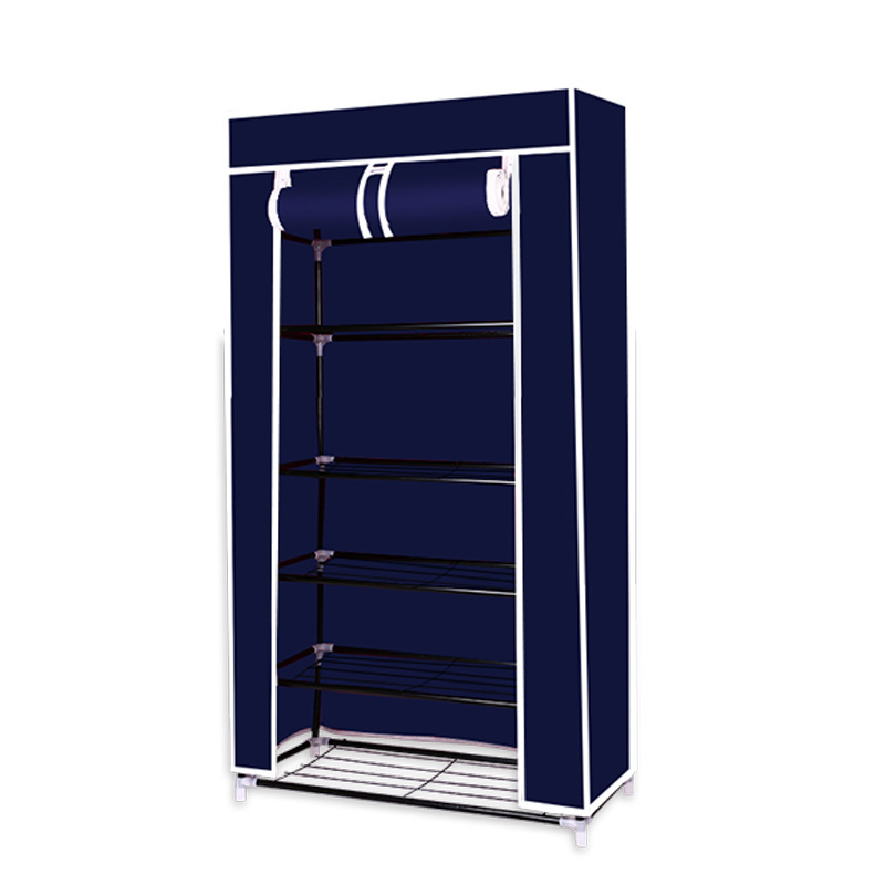 Shoe Rack Manufacturers Supply a Large Number of Goods in Stock Simple Concise Multi-Layer More than Creative Non-Woven Fabric Shoe Cabinet Factory Direct Sales