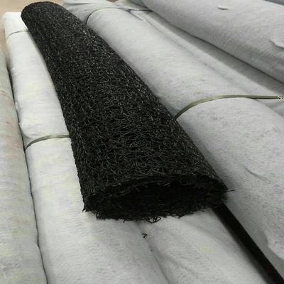 hdpe塑料盲沟 矩形盲沟 透水管草坪绿化方形圆形塑料盲沟管