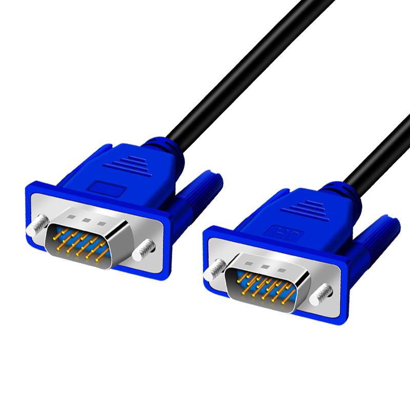 5米vga线 3 2vga线 视频数据线 电脑高清连接线