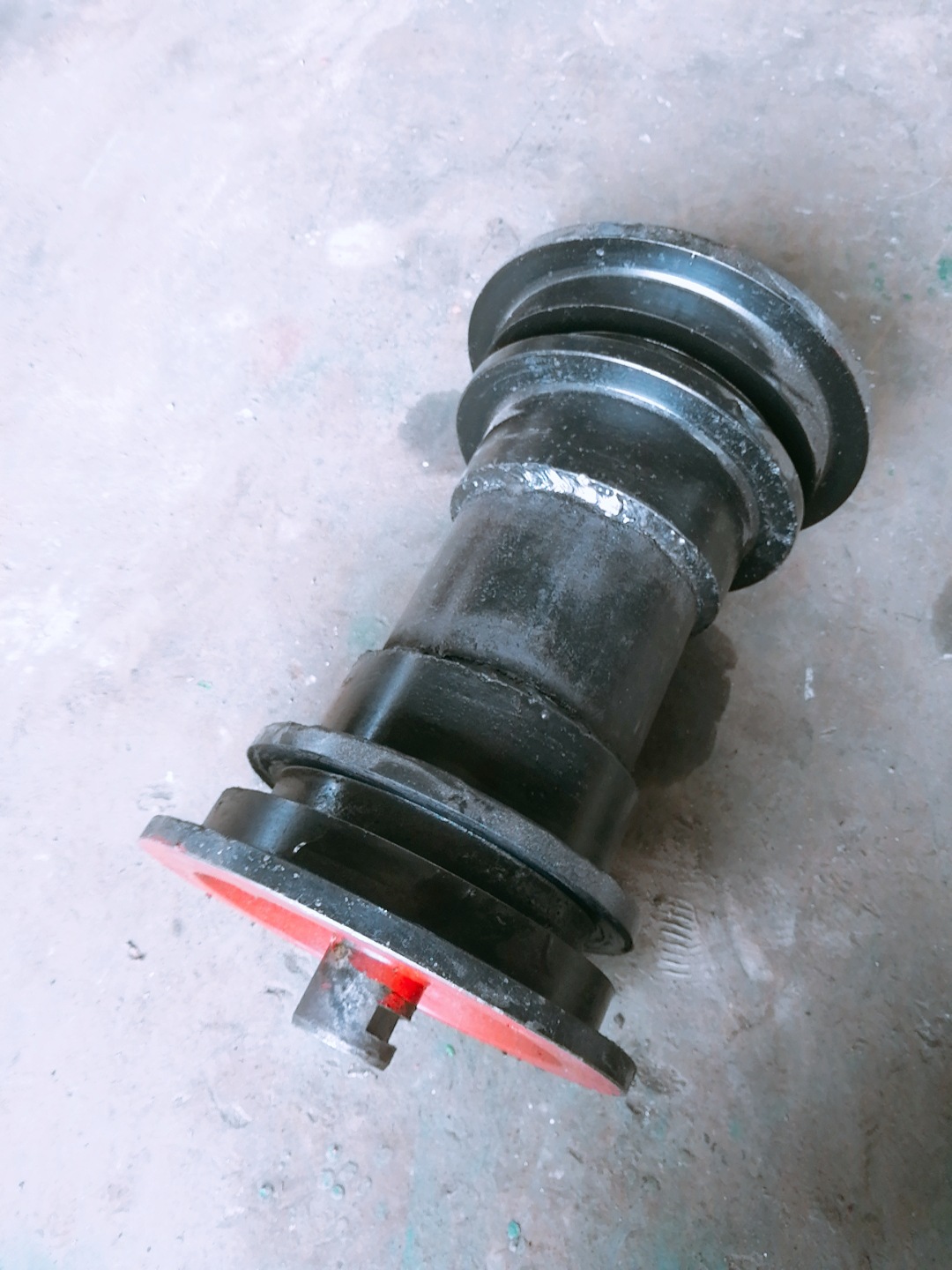 厂家直销 刮板机配件电动滚筒 半滚筒生40t机尾滚筒总成 压带轮