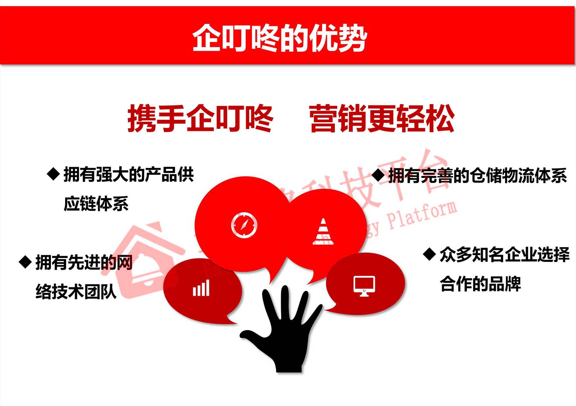 企叮咚试用版全国招商加盟实体一折起企业采购平台18般营销工具