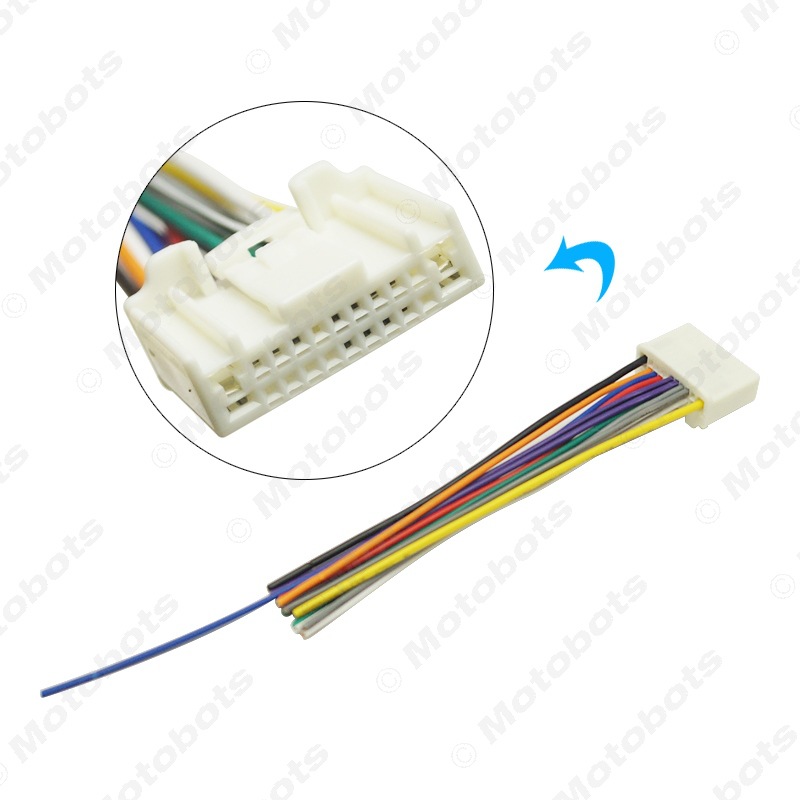 适用斯巴鲁森林人翼豹傲虎力狮驰鹏原车6碟cd机尾线dvd电源喇叭线