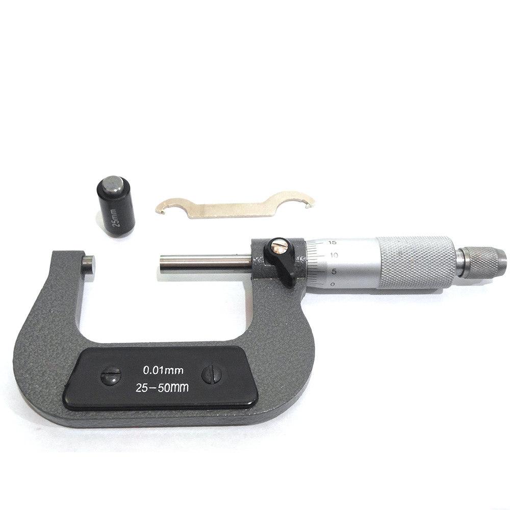 跨境 数控量具 高精度千分尺 无数显机械千分尺 0-150 套装