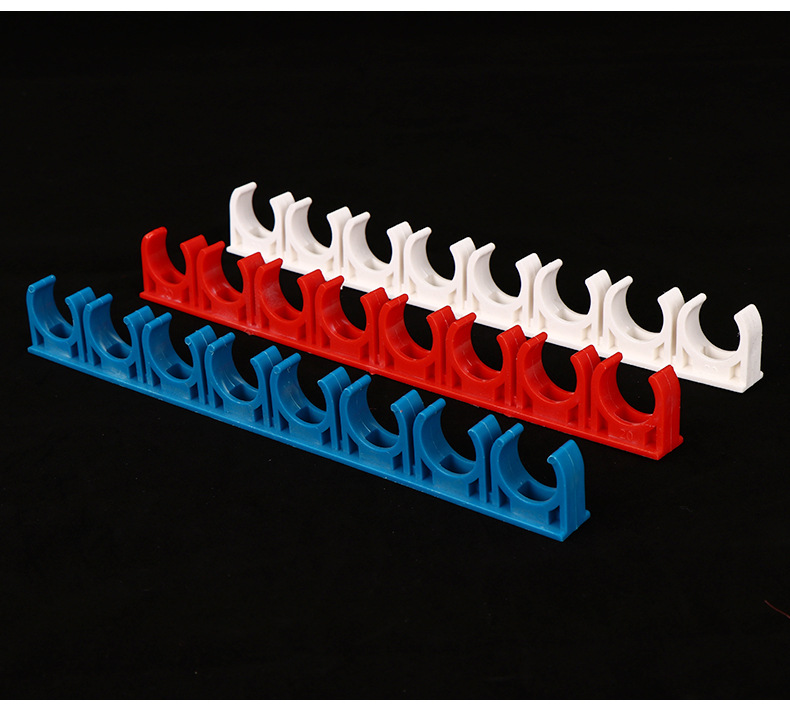 16mm20mm电工线管排卡 穿线管u型塑料固定管卡十位