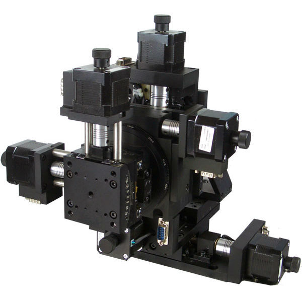 热销电动多维组合位移调整滑台xyztxtzθy六轴六维平移转台zh602