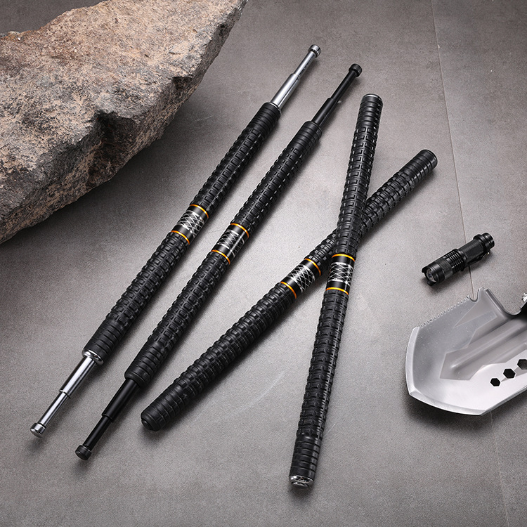 浩创户外武术钢笔式三节迷你伸缩棍男女外出防身厂家直销