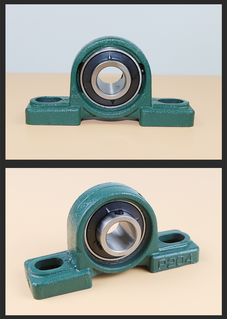 厂家批发英制非标外球面带座轴承ucp204-12外贸货源19.05mm 英寸