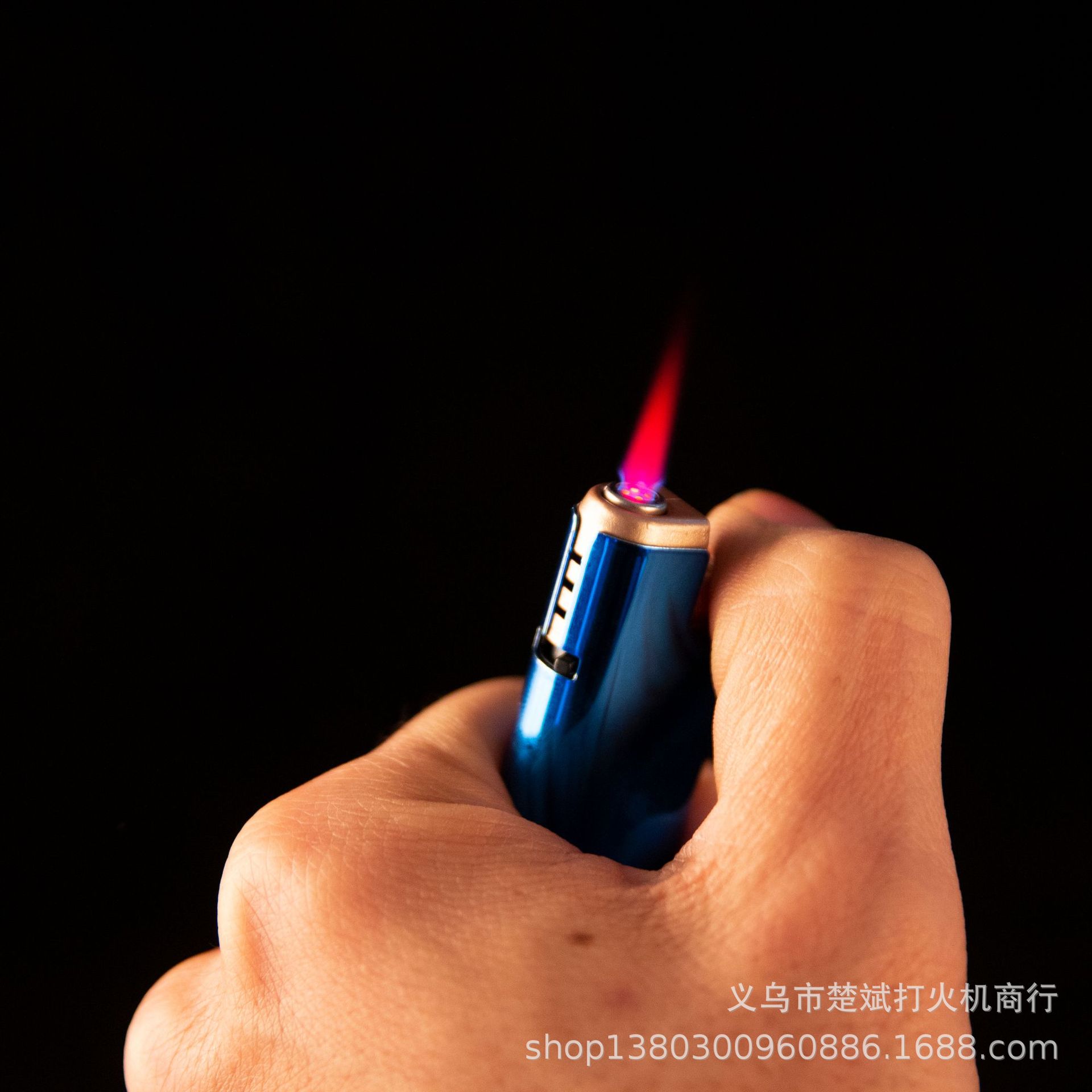 新款豪丰666高档一次性镀膜防风打火机可充气支持定制广告打火机