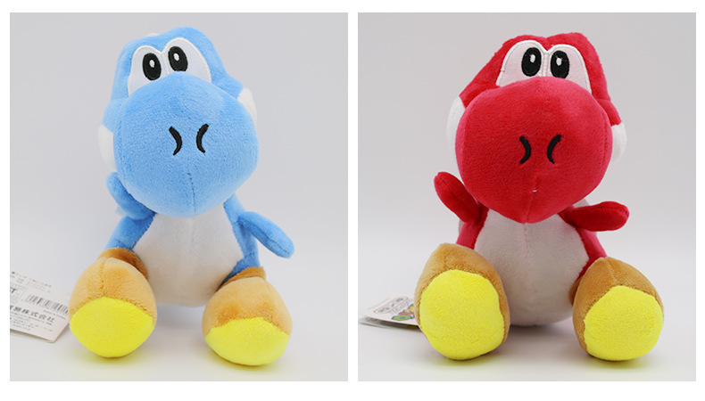 mario 超级玛丽马里奥兄弟毛绒公仔玩具娃娃10款耀西恐龙挂件礼物