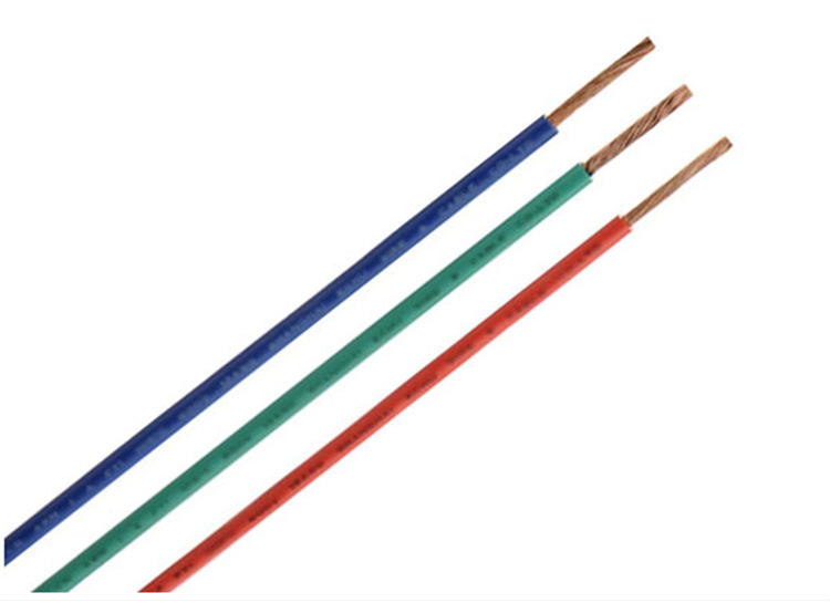 1007 多股单芯22awg导线裸铜镀锡铜丝 ,电器设备连接线