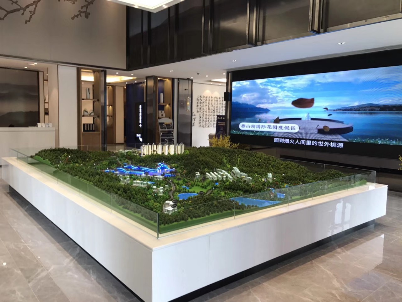 投标写字楼沙盘模型 中山大学体育馆模型制作