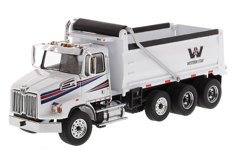 dm美国western star 4700 sf truck 1/50西星卡车自卸运输车模型