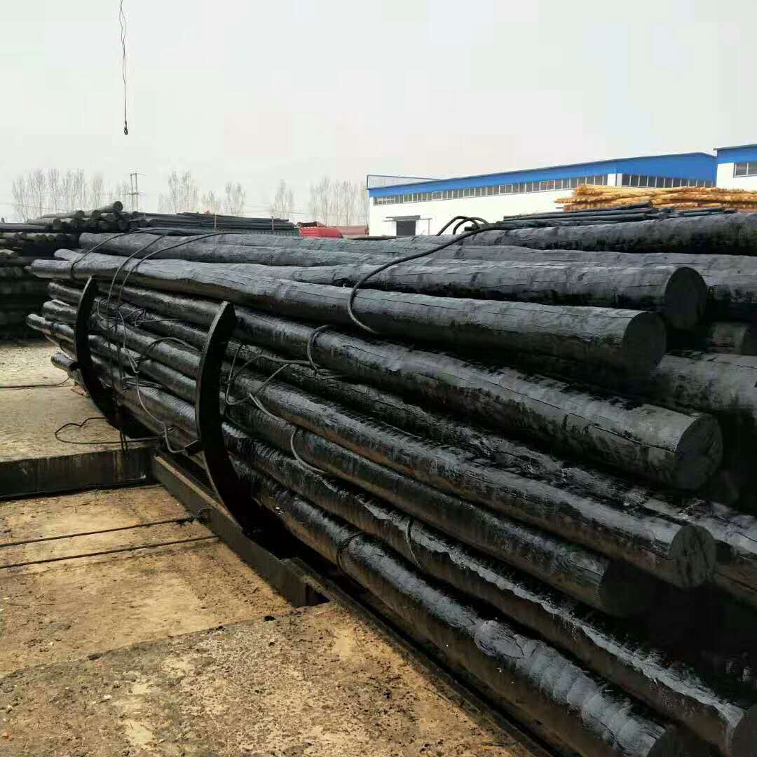 厂家现货供应油木杆-油炸杆-电力油杆-欢迎订购