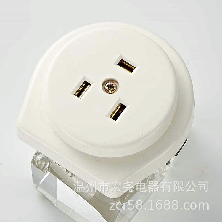 厂家供应出口欧洲三孔电源插座欧规欧标组装三插插座ce标准