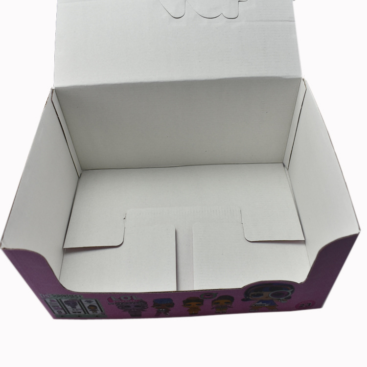 厂家定制瓦楞盒玩具展示盒包装盒礼品盒订做免费设计图稿