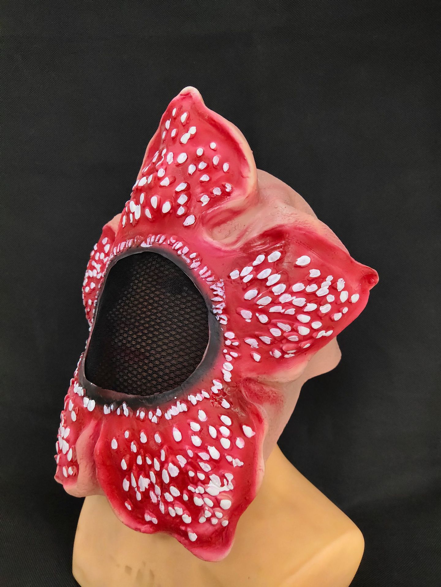 食人花面具 万圣节恐怖头套丧尸恶搞电影怪奇物语3周边食人花面具