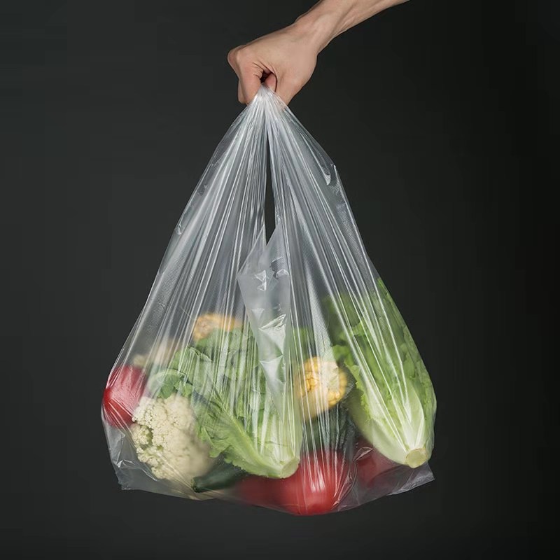 一次性透明袋小白袋方便袋塑料袋早点包子馒头打包袋加厚薄