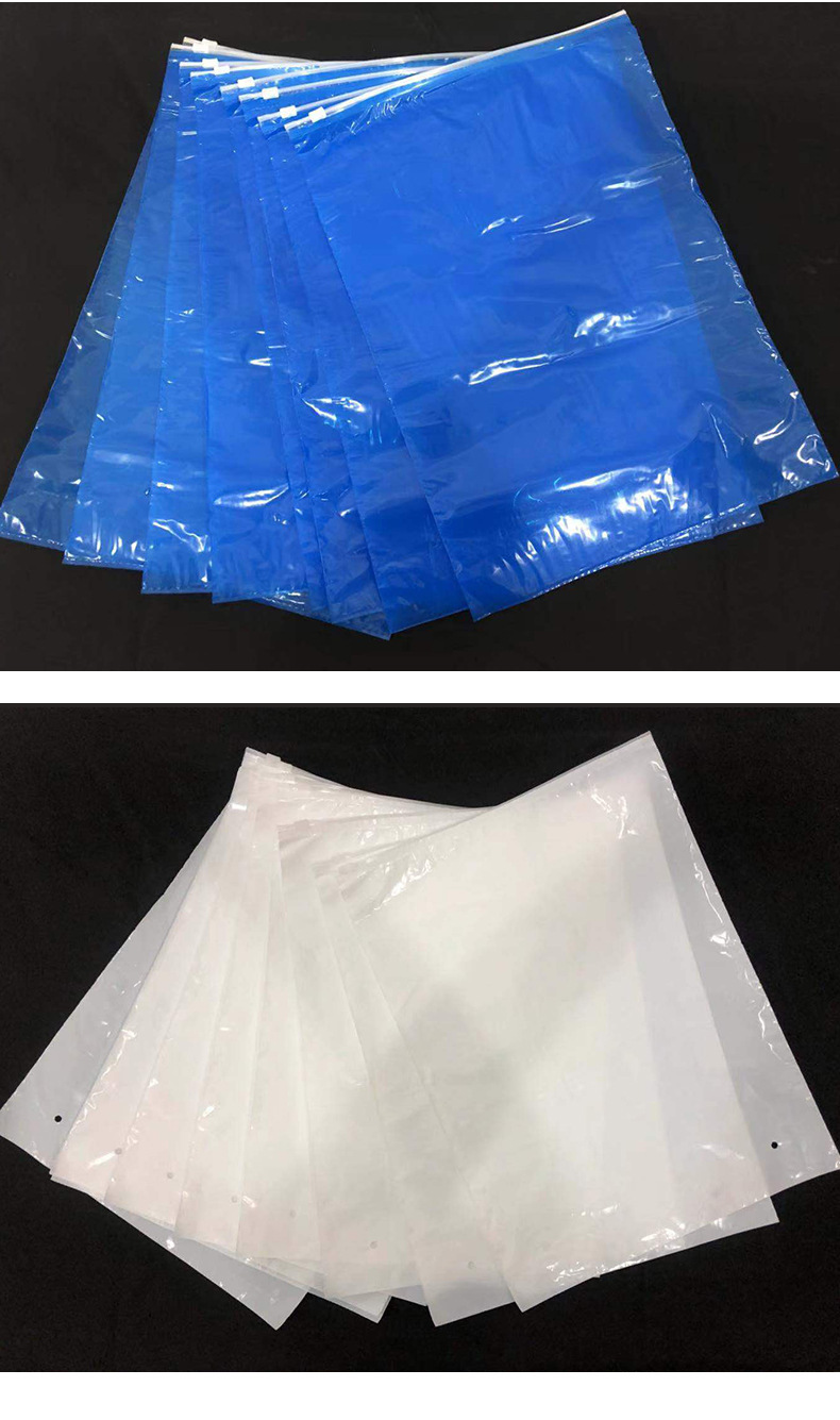 服装包装袋 双层10丝 30*40 pe拉链袋中号透明塑料袋自封袋 包邮