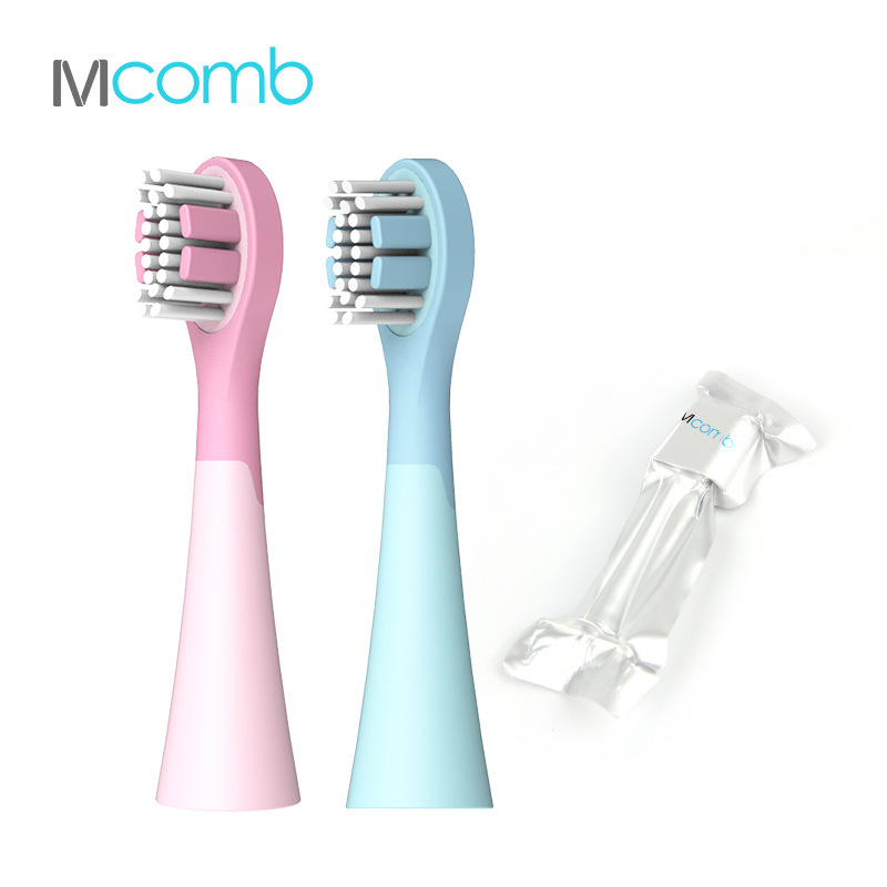 Beautiful Mcomb Children's Electric Toothbrush Head Soft Wool Coated Vacuum Packaging Toothbrush Head