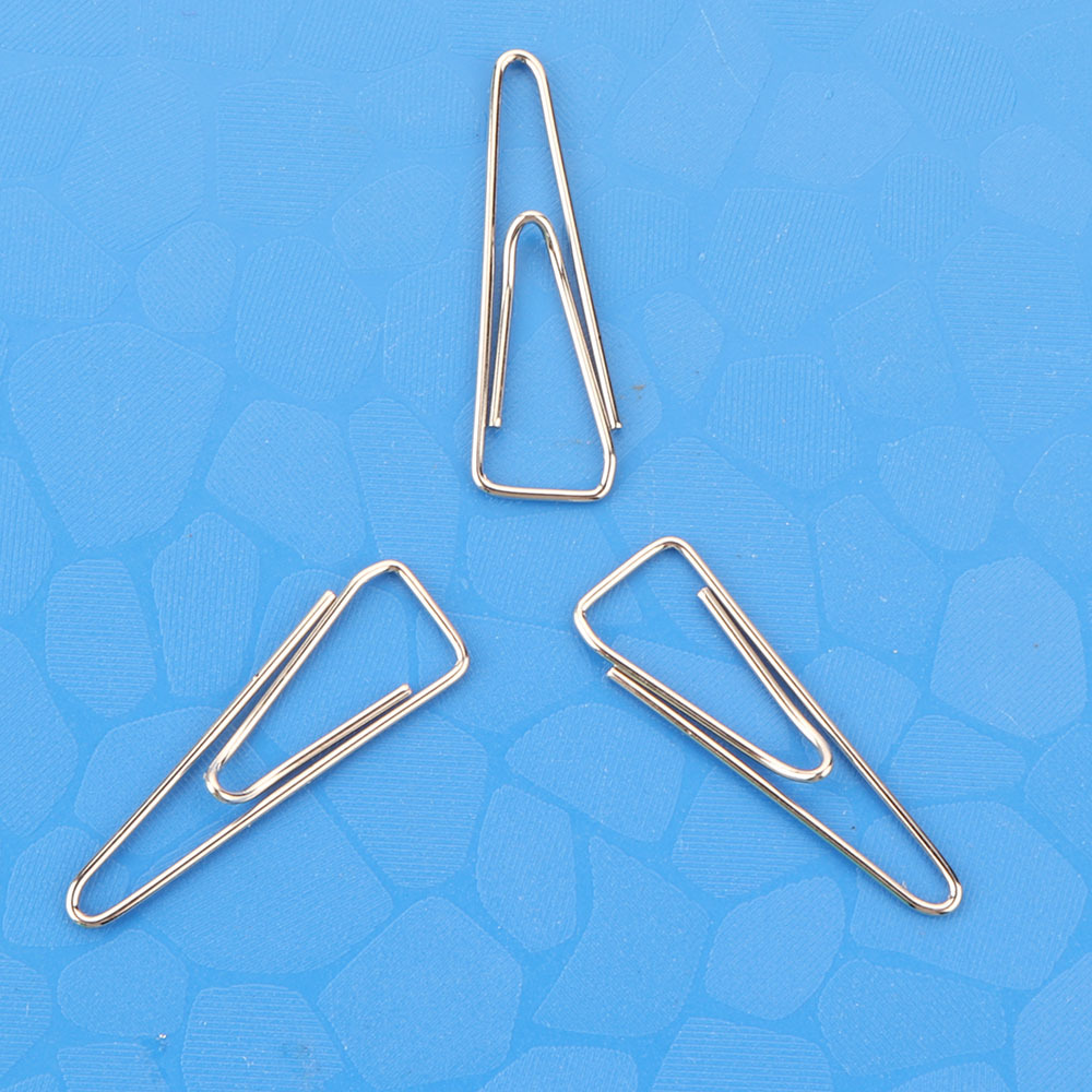 【工厂批发】31mm金属卡通回形针 异形三角回形针 跨境专供