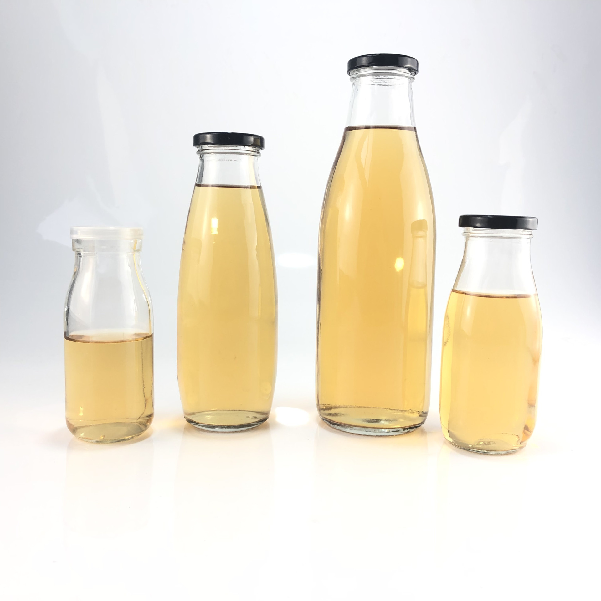 厂家直销200ml 250ml 500ml玻璃瓶 牛奶瓶鲜奶瓶 酸奶杯 奶吧专用