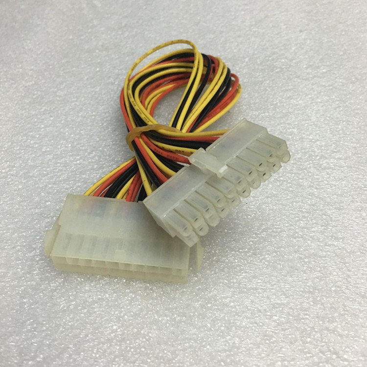 厂家批发atx电源20针延长线20pin公对母电脑主板机箱电源供电延长