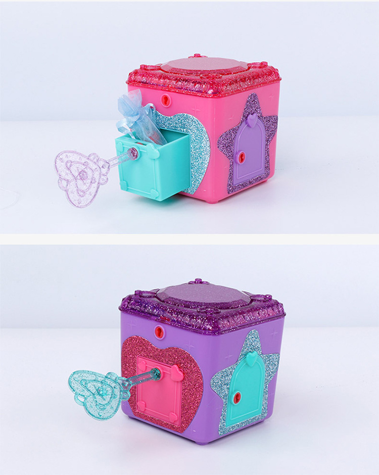 简动文创惊喜百宝箱盲盒首饰珠宝项链funlockets同款开锁女孩玩具