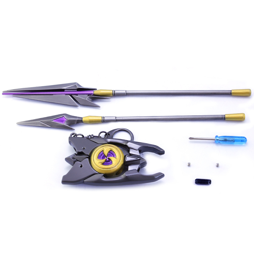 王者周边 马超冷晖之枪长枪套装 合金兵器武器