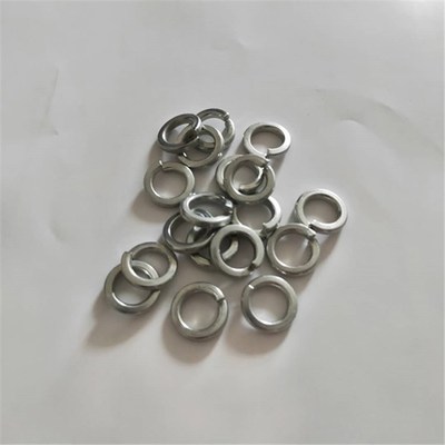 现货供应弹垫 镀锌弹簧垫圈 弹簧垫片开口垫圈