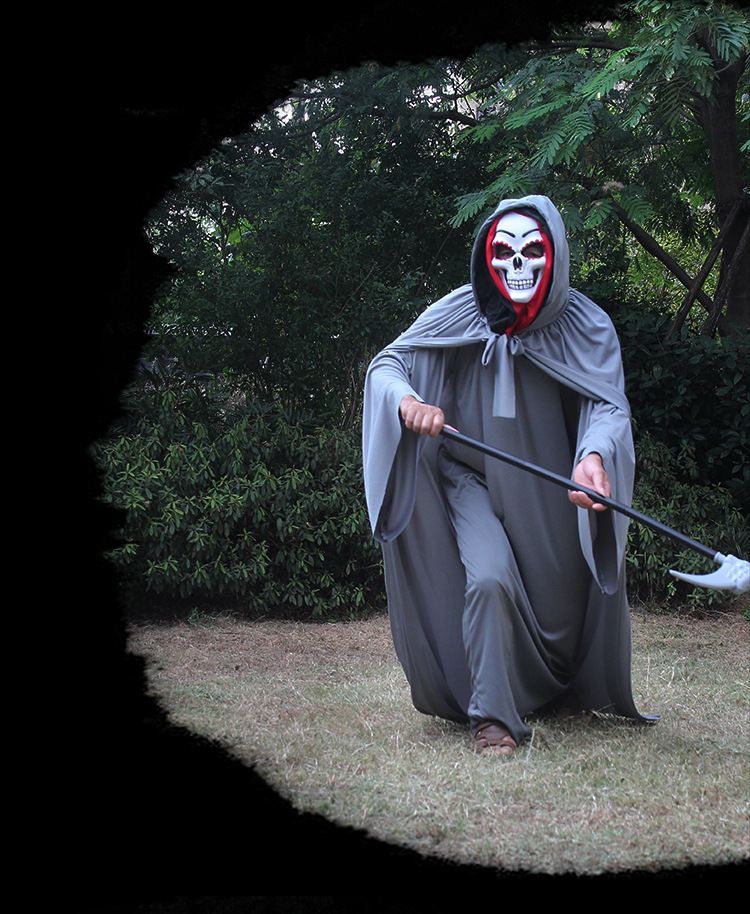 批发万圣节鬼衣恐怖鬼装死神衣服地狱使者服装