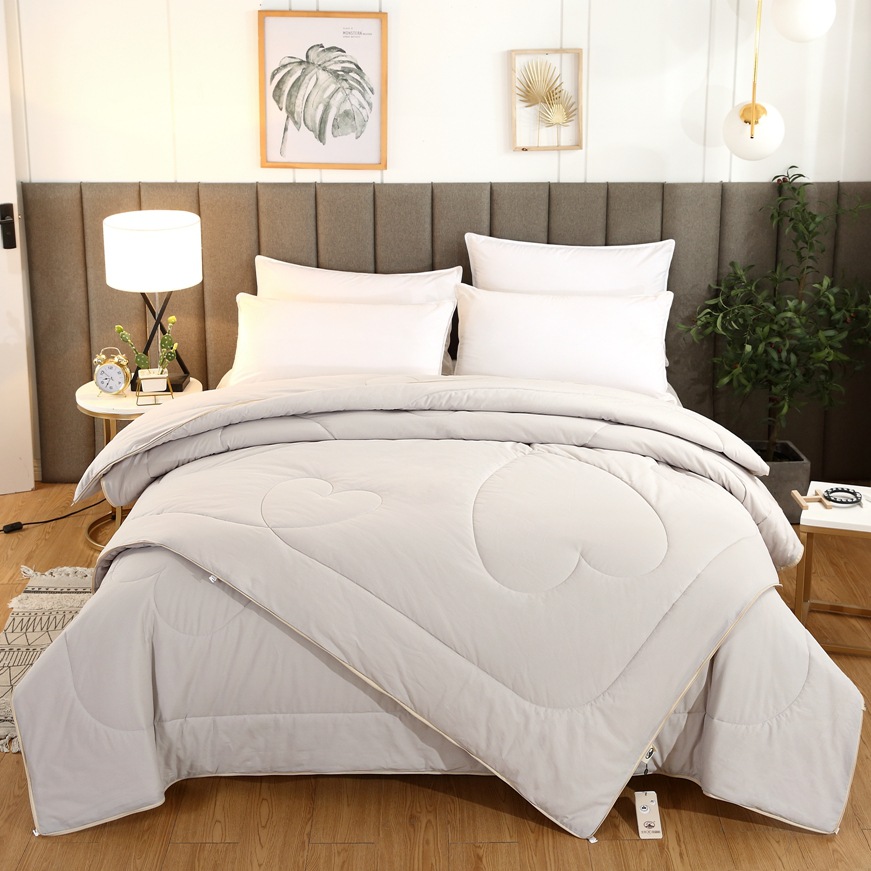 金色胡杨新疆棉花被春秋被冬被加厚保暖被芯单人双人全棉学生被子