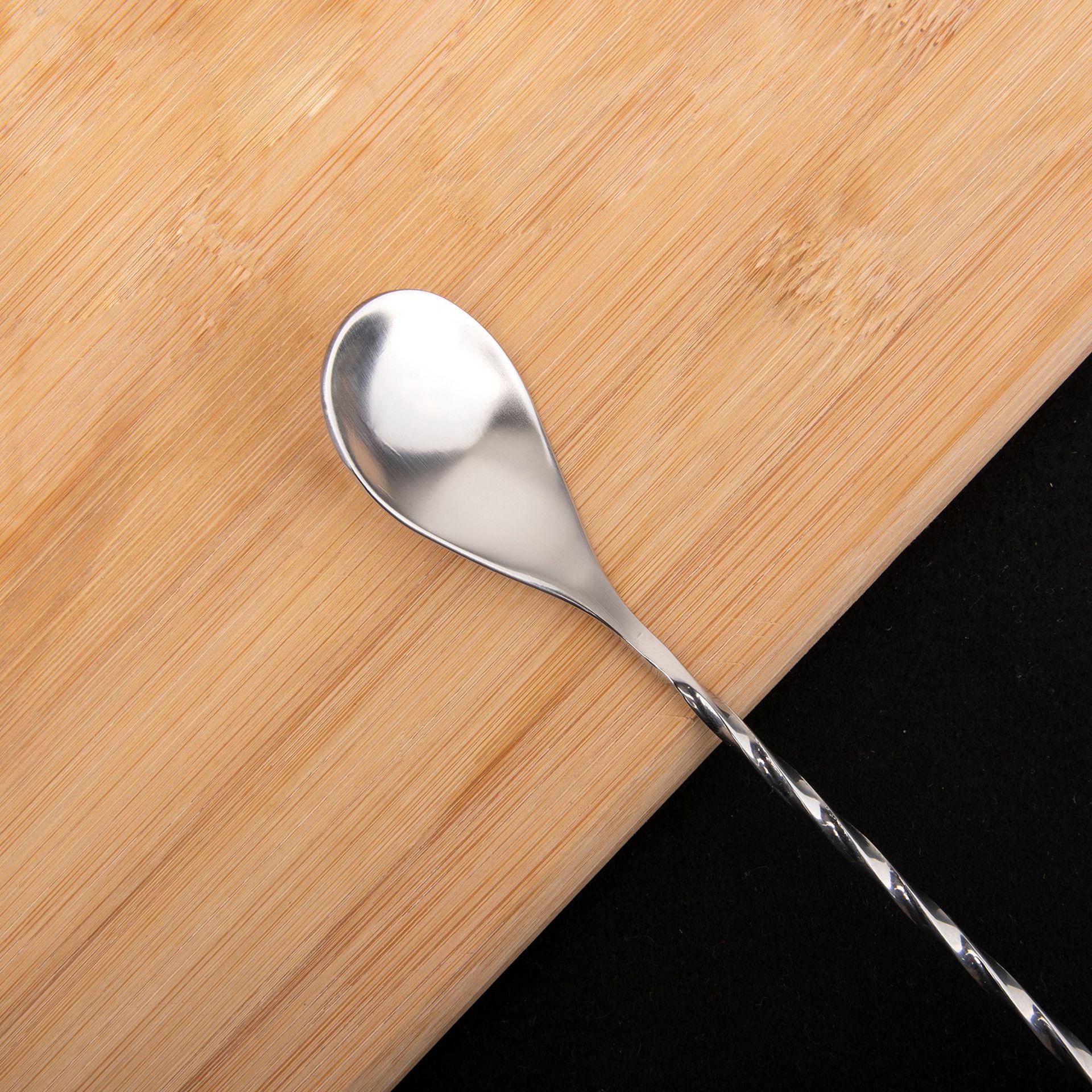 酒吧勺 304不锈钢调酒勺 吧匙 鸡尾酒调酒棒 调酒酒具